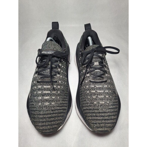 Nike ReactX Infinity Run 4 Oreo Lace up Sneakers Mens 10 Black White Gray - Picture 5 of 9
